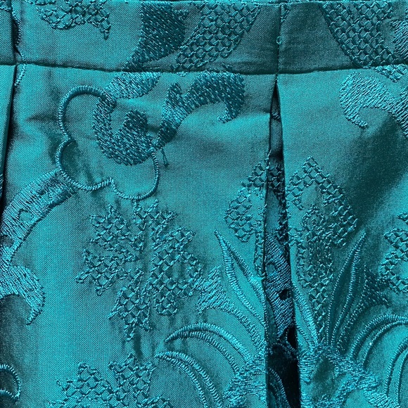 Strapless Brocade Cocktail Dress - Picture 3 of 5